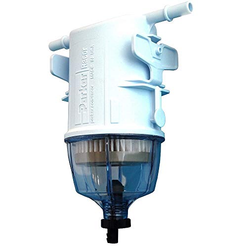 Racor filtro de combustible separador de agua Reemplazo SNAPP – 10 micrones para gasolina
