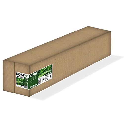 ROAT R5945050 – Rollo de papel inkjet de 80 gr, 594 mm x 50 mtrs, extra blanco, para todo tipo de plotters, 4 uds/caja