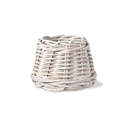 Roseau - Pantalla de lámpara redonda con forma de rietas, pantalla cónica, casquillo E27, diámetro de 12,5 cm, altura de 9 cm, color marrón, adecuada para todos los interiores, IP20, sin bombilla Roseau - Pantalla de lámpara redonda con forma de rietas, pantalla cónica, casquillo E27, diámetro de 12,5 cm, altura de 9 cm, color marrón, adecuada para todos los interiores, IP20, sin bombilla