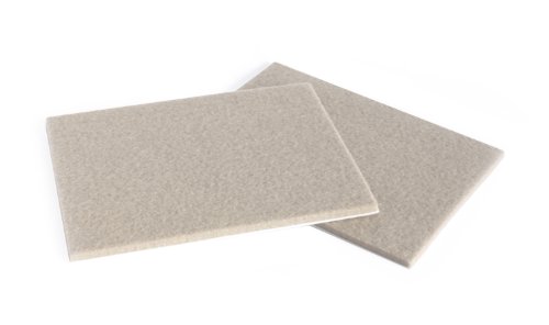 Slipstick CB061 - Almohadillas protectoras de fieltro para manta (2 unidades, 11,4 x 15,2 cm, autoadhesivas, harina de avena