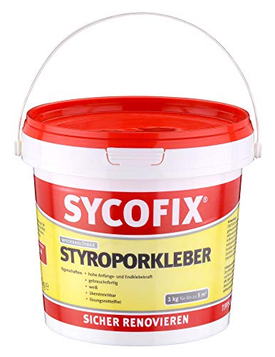 SYCOFIX Pegamento de poliestireno (reutilizable) (1 kg).