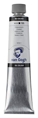 Tar Lenth Van Gogh oil paint 200ml Titanium White 411 193 (japan import)