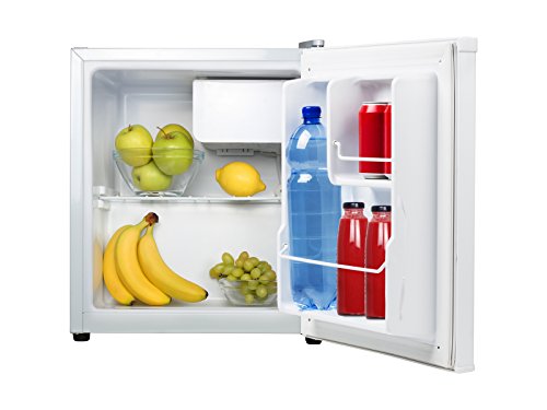 Tristar KB-7352 Refrigerador, Acero Inoxidable, Blanco, 45.8x45.8x54 cm
