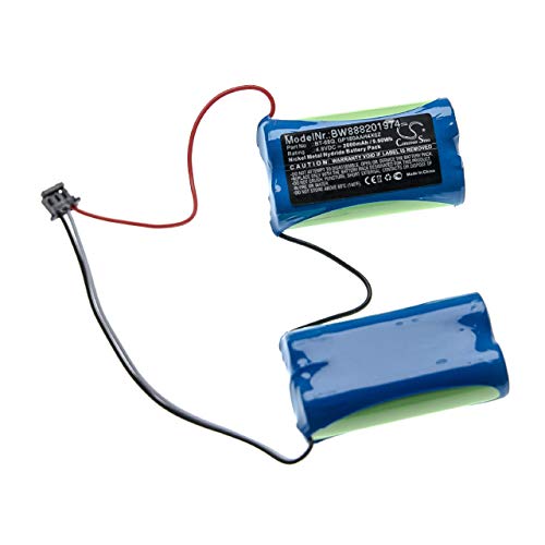 vhbw Batería recargable compatible con Topcon LS-B100, LS-B100 Machine Control Laser, LS-B110 instrumento de medición (2000mAh, 4,8V, NiMH)