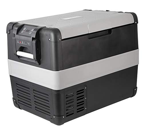 Vitrifrigo VF55P - Frigo-Freezer portátil serie Vfree de 55 litros, color gris claro/oscuro, clase enegética A++