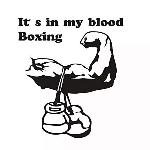WERWN Boxer Sticker Taekwondo Competition Car Free Fight Vinilo Etiqueta de la Pared Decoración de la Pared WERWN Boxer Sticker Taekwondo Competition Car Free Fight Vinilo Etiqueta de la Pared Decoración de la Pared