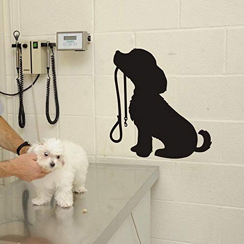 WERWN Salón de peluquería para Perros Tienda de Mascotas Etiqueta de la Pared Vinilo Art Deco Etiqueta de la Pared Clínica de Mascotas