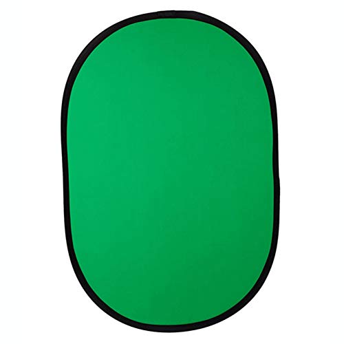 Wollaston Reflector de luz de estudio fotográfico plegable de 2 lados, 150 x 200 cm, panel de fondo azul y verde, 150 x 200 cm, 2 lados plegables, color azul y verde