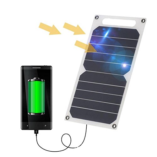Zuukoo Cargador Solar, 10W 5V Panel Solar Portátil Batería Externa Power Bank con Puerto USB Cargador Móvil para Teléfonos Tabletas Carga de Emergencia en Acampar al Aire Libre Viajar Zuukoo Cargador Solar, 10W 5V Panel Solar Portátil Batería Externa Power Bank con Puerto USB Cargador Móvil para Teléfonos Tabletas Carga de Emergencia en Acampar al Aire Libre Viajar