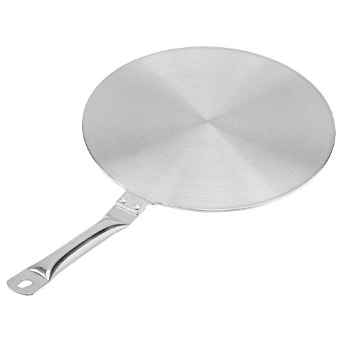 Adaptador de inducción - Disco adaptador de placa de difusión de calor de acero inoxidable para cocina de inducción, placa difusora de calor (tamaño: 20 cm) Adaptador de inducción - Disco adaptador de placa de difusión de calor de acero inoxidable para cocina de inducción, placa difusora de calor (tamaño: 20 cm)