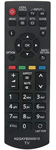 ALLIMITY N2QAYB000815 Control Remoto reemplazado por Panasonic LCD LED TV TX-L32B6E TX-L32EM6Y TX-L39B6ES TX-L32XM6B TX-L42B6ES TX-L32EM6E TX-L39B6E TX-L39EM6E TX-L32XM6E TX-L50EM6E TX-P42X60E