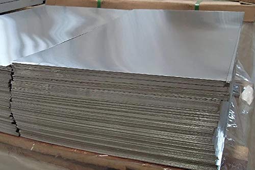 Alu-Stahl-Blech Al - Plancha de aluminio (3 mm, 400 x 400 mm)