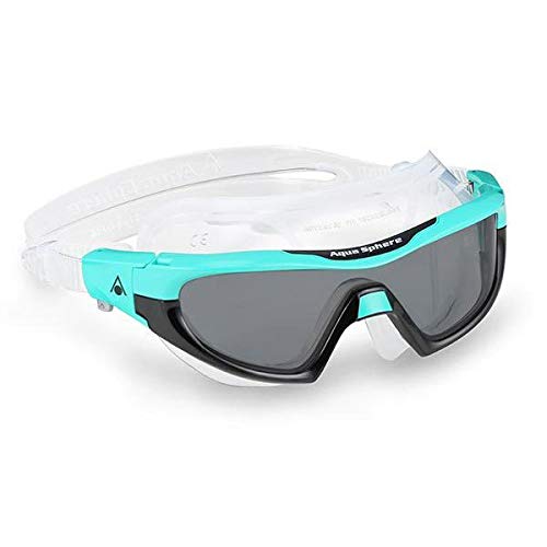Aquasphere Unisex - Adultos Vista Pro máscara de natación, Color Verspiegelte Gläser in Gold - Schwarz/Gold, tamaño Talla única