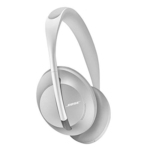 Auriculares inalámbricos Bluetooth Bose Noise Cancelling Headphones 700, con control por voz de Alexa, Plata