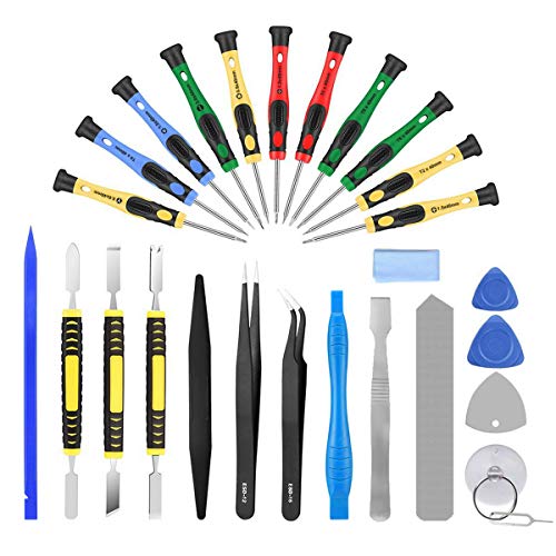 AUTOPkio 27 in 1 Repair Tool Set Kit de herramientas para iPhone 7, Huawei P8, smartphone, multimedia u otros pequeños electrodomésticos