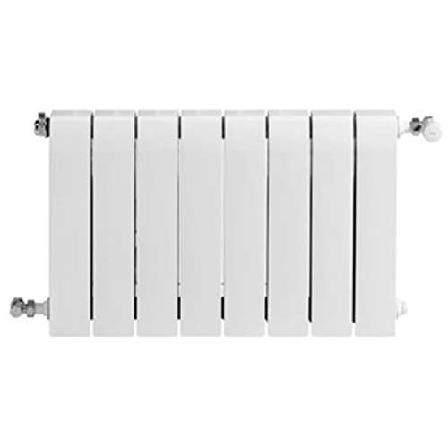 Baxi Radiador de aluminio de alta emisión térmica Batería, 8 elementos, serie Dubal 80, 8,2 x 64 x 77,1 centímetros (Referencia: 194A35801), blanco Baxi Radiador de aluminio de alta emisión térmica Batería, 8 elementos, serie Dubal 80, 8,2 x 64 x 77,1 centímetros (Referencia: 194A35801), blanco