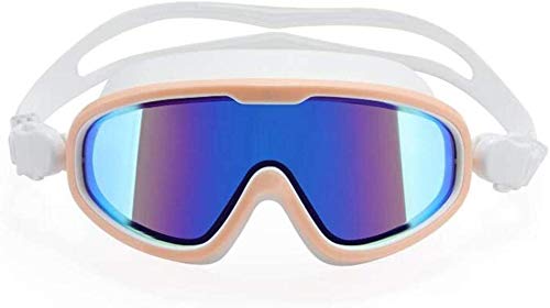 BBGSFDC Gafas de natación Adultos contra la Niebla Clear Vision Sin Fugas con 100% UV Recubrimiento de protección Gafas de natación Llevar una Buena Experiencia de natación for Hombres y Mujeres