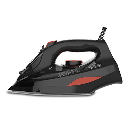 Black+Decker BXIR3000E Plancha de vapor, 3000 W, Cerámica, Negro Black+Decker BXIR3000E Plancha de vapor, 3000 W, Cerámica, Negro