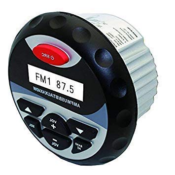 Bluetooth Estéreo Radio Marítima Audio Impermeable USB Reproductor MP3 FM Am Receptor AUX RCA para Barco Yacht ATV UTV Motocicleta Baño Piscina al Aire Libre