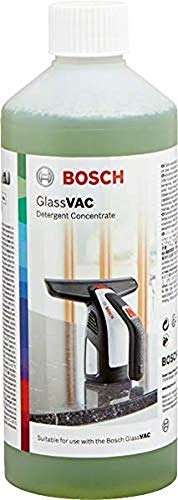 Bosch - Detergente de limpieza para GlassVAC (para limpiador de cristales GlassVAC, para superficies de vidrio y superficies no porosas, 500 ml)