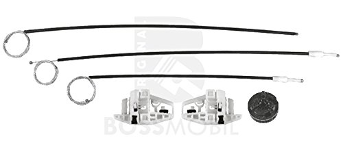Bossmobil MEGANE 2 II (BM0/1, CM0/1_), Grandtour (KM0/1_), Stufenheck (LM0/1_), Delantero derecho, kit de reparación de elevalunas eléctricos