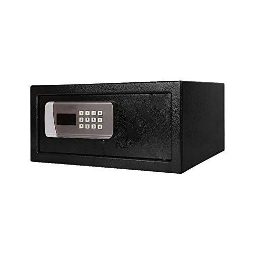 Caja Fuerte, Caja Fuerte de Acero para Llaves, Caja Fuerte con contraseña electrónica, montada en la Pared o en el Piso, Adecuada para dormitorios de oficinas Familiares de hoteles,Negro Caja Fuerte, Caja Fuerte de Acero para Llaves, Caja Fuerte con contraseña electrónica, montada en la Pared o en el Piso, Adecuada para dormitorios de oficinas Familiares de hoteles,Negro