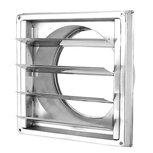 Campana de ventilación de Aire, Cubierta de conducto de ventilación de Acero Inoxidable Cubierta de Rejilla de Rejilla Salida de Aire Cuadrada Cubierta de ventilación del Extractor Campana de ventilación de Aire, Cubierta de conducto de ventilación de Acero Inoxidable Cubierta de Rejilla de Rejilla Salida de Aire Cuadrada Cubierta de ventilación del Extractor