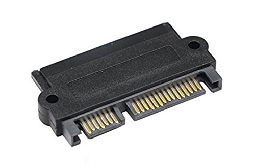CERRXIAN Adaptador de disco duro SAS de 22 pines a 7 pines + 15 pines SATA Raid con puerto de alimentación de 15 pines CERRXIAN Adaptador de disco duro SAS de 22 pines a 7 pines + 15 pines SATA Raid con puerto de alimentación de 15 pines