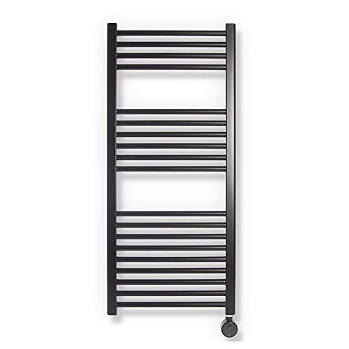 ClimaSpain Radiador Toallero Electrico Mallorca · Secatoallas de Baño en Color Negro Mate con 400W · Toalleros Electricos Termostato Digital (1120x500mm) · GARANTÍA Especial 5 AÑOS ClimaSpain Radiador Toallero Electrico Mallorca · Secatoallas de Baño en Color Negro Mate con 400W · Toalleros Electricos Termostato Digital (1120x500mm) · GARANTÍA Especial 5 AÑOS