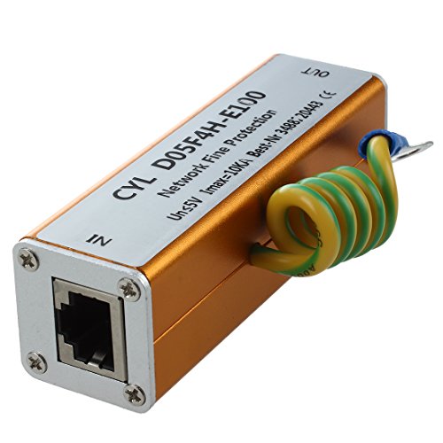 Cobeky LAN Ethernet RJ-45 RJ45 Protector contra sobretensiones Nuevo electronico