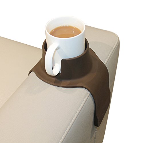 COUCHCOASTER - el Posavasos definitivo de Bebidas para su sofá, Marrón Moca COUCHCOASTER - el Posavasos definitivo de Bebidas para su sofá, Marrón Moca