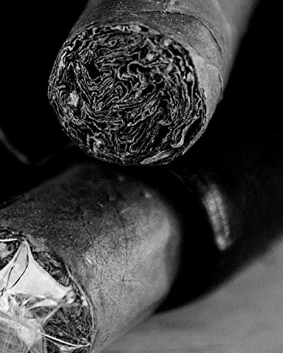 CUADERNO DE REGISTRO DE PUROS: Lleva un seguimiento detallado de tus puros o havanos disfrutados: Marca, Fecha, Origen, Sabor, Fuerza, Aroma... | Regalo creativo para fumadores de cigarros puros.