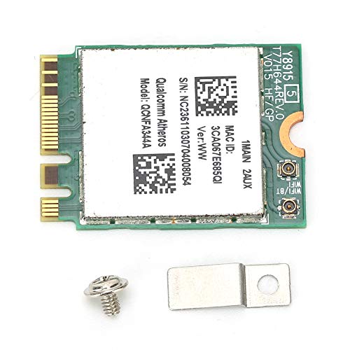 Cuifati Tarjeta de Red inalámbrica de Banda Dual WiFi para Modelo de Chip Bluetooth Práctica y eficiente Reducción del Consumo de energía