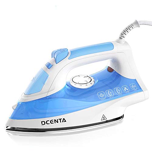 Dcenta Plancha de Vapor 2400W, Plancha Ropa Vapor, Suela de Acero Inoxidable, Control de Vapor y Temperatura Variable, Sistema Anti Calc y Función de Auto Apagado Dcenta Plancha de Vapor 2400W, Plancha Ropa Vapor, Suela de Acero Inoxidable, Control de Vapor y Temperatura Variable, Sistema Anti Calc y Función de Auto Apagado