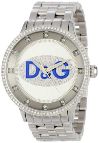 D&G Dolce & Gabbana Prime Time DW0133 - Reloj de Pulsera para Hombre (Acero Inoxidable)