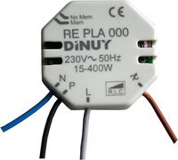 Dinuy RE.PLA.000 - Regulador intensidad 400w incandescente 320w halogena