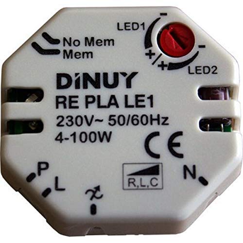 Dinuy RE.PLA.LE1 - Regulador lámparas led 230v/12v