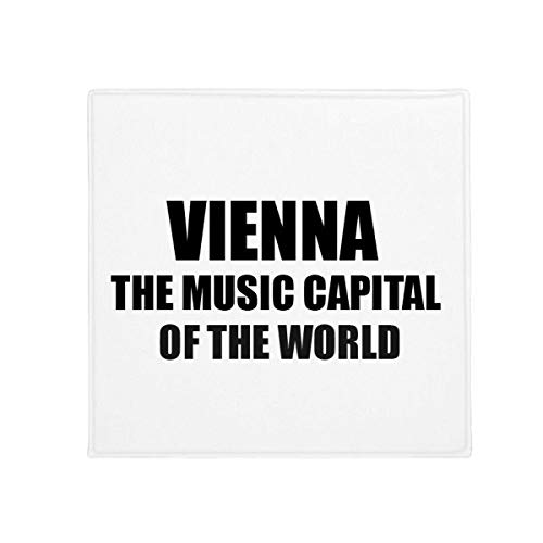 DIYthinker Viena Capital de la música Mundial contra el Piso resbaladizo Pet Square Mat Baño Sala Cocina Puerta 60 / 50Cm Regalo 60X60Cm