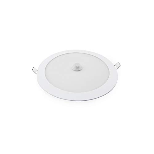 Downlight Led Empotrable Blanco con Sensor de Presencia 18 W Downlight Led Empotrable Blanco con Sensor de Presencia 18 W