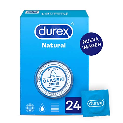 Durex Preservativos Originales Natural Plus - 24 condones