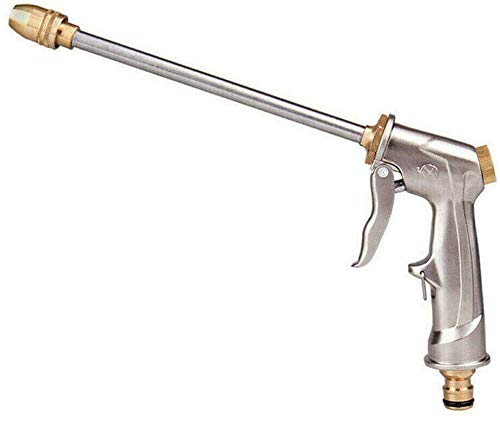 Fai Top Pistola de pulverización de Manguera de jardín de Agua a Alta presión, Lavado de automóviles y Mascotas/riego de césped y Limpieza de Jardines/Pistola de pulverización de jardín Large Fai Top Pistola de pulverización de Manguera de jardín de Agua a Alta presión, Lavado de automóviles y Mascotas/riego de césped y Limpieza de Jardines/Pistola de pulverización de jardín Large