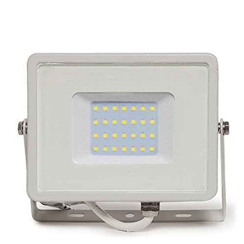 Foco Proyector LED 30W Luz Fría Blanco Superslim Dimmable impermeable IP 65