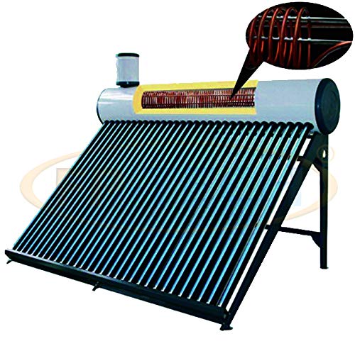 FP-TECH - Panel solar térmico para agua caliente, 240 l, con serpentina para piscina, termosifón