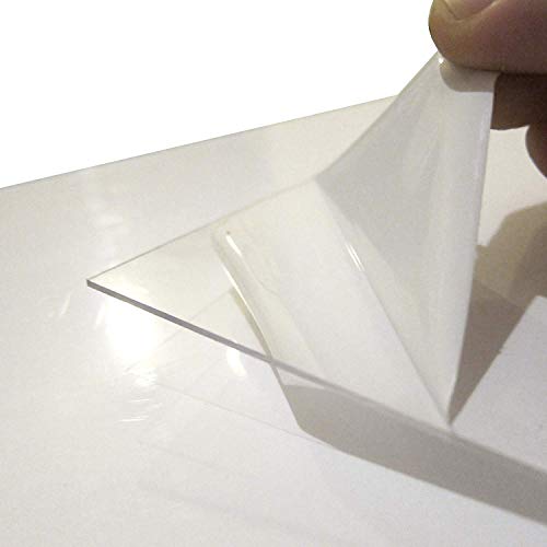 Kit Placas de policarbonato Compacto transparente 10mm - Medida final  1500x2100mm