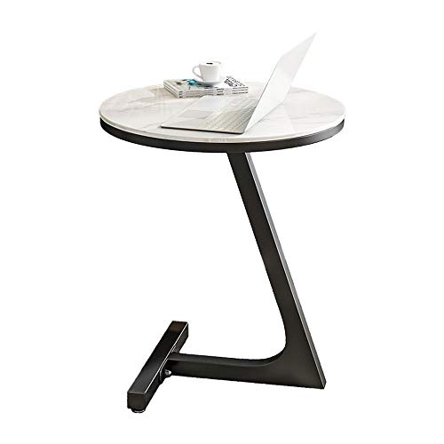 FUFU Mesa Pequeña Sofá De Oro Lateral Tabla C En Forma De Tabla Mesa De Noche Moderna con Marco De Metal For Sala De Estar Dormitorio (Superior De Mármol) (Color : C) FUFU Mesa Pequeña Sofá De Oro Lateral Tabla C En Forma De Tabla Mesa De Noche Moderna con Marco De Metal For Sala De Estar Dormitorio (Superior De Mármol) (Color : C)