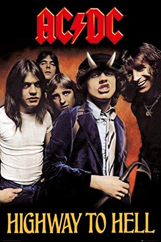 GB Eye, AC/DC, Highway to Hell, Maxi Poster, 61 x 91,5 cm