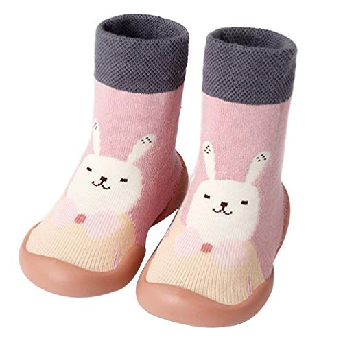 Genérico 1 par Infantil Precaminante 3D Lindo Conejo de Pascua Conejito Calcetines de Algodón Zapatos Primavera Niño Calcetines Bebé Calcetines de Piso