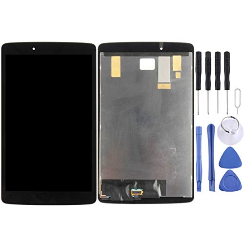 GHFPCASE para LG G Pad 8.0 / V490 Pantalla LCD Ensamblaje de Pantalla táctil digitalizador (Color : Black)