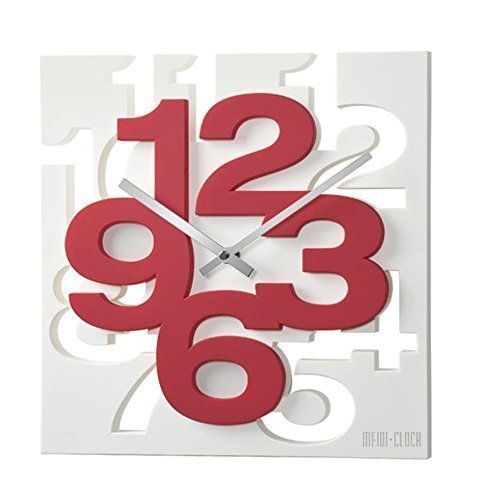GMMH 3 D diseño Moderno Reloj de Pared de 1106 de Cocina baduhr Oficina Reloj de la decoración Tranquila