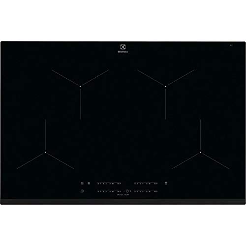 Inducción, 4 placas, 80 cm, color negro, serie Infinite